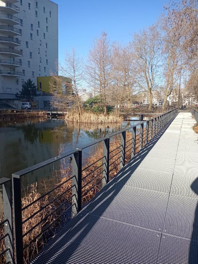 Appartement Standing Vue Panoramique Sur Nantes Exterior photo